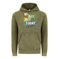 Vintage Olive no day but today Vintage Hoodie - linhVisuals