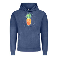 Vintage Denim Pineapple Onesie Vintage Hoodie - linhVisuals