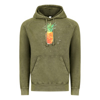 Vintage Olive Pineapple Onesie Vintage Hoodie - linhVisuals
