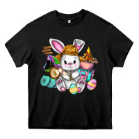 Easter Day Camper  Happy Easter Day Heavy Core Tee | Teevron
