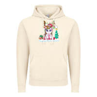 Vintage Artic cute unicorn christmas shirt kid girls women deer santa xmas 1 Vintage Hoodie - linhVisuals