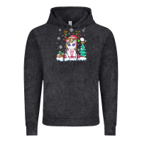 Vintage Black cute unicorn christmas shirt kid girls women deer santa xmas 1 Vintage Hoodie - linhVisuals
