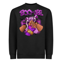Black Boo-jee Halloween afro sneakers Heavyweight Sweatshirt - RanaPortraitStore