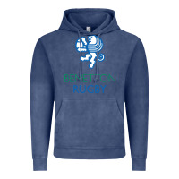 Vintage Denim benetton rugby in italy Vintage Hoodie - linhVisuals