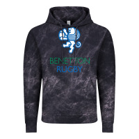 Cloud Black benetton rugby in italy Vintage Hoodie - linhVisuals