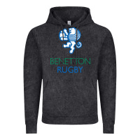 Vintage Black benetton rugby in italy Vintage Hoodie - linhVisuals