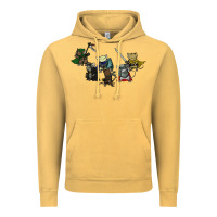 Vintage Mustard mouse guard Vintage Hoodie - linhVisuals