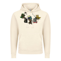 Vintage Artic mouse guard Vintage Hoodie - linhVisuals