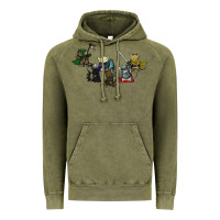 Vintage Olive mouse guard Vintage Hoodie - linhVisuals