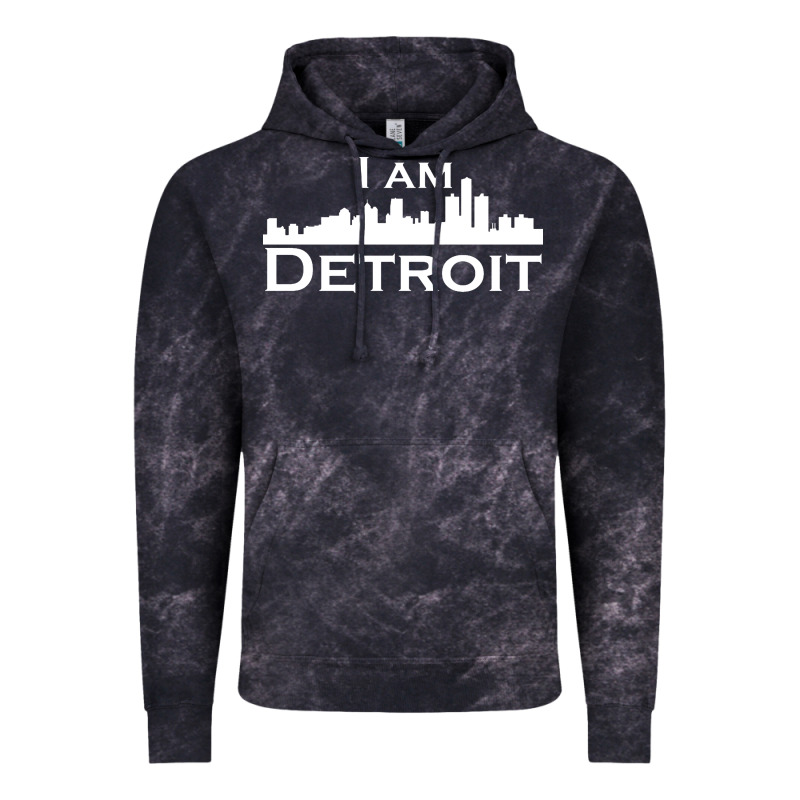 I Am Detroit Vintage Hoodie by linhVisuals | Teevron