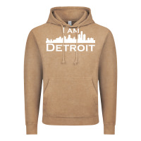 Vintage Coffee I Am Detroit Vintage Hoodie - linhVisuals