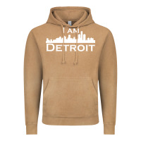 Vintage Camel I Am Detroit Vintage Hoodie - linhVisuals