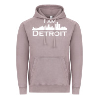 Vintage Zinc I Am Detroit Vintage Hoodie - linhVisuals