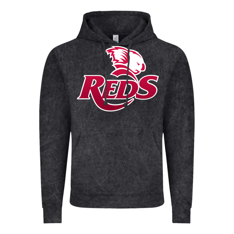 Queensland Reds Rugby Vintage Hoodie by linhVisuals | Teevron