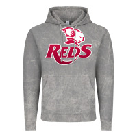 Cloud Rock queensland reds rugby Vintage Hoodie - linhVisuals