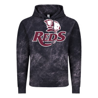 Cloud Black reds rugby australia Vintage Hoodie - linhVisuals