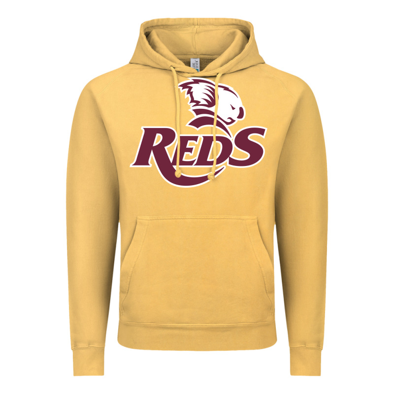 Reds Rugby Australia Vintage Hoodie by linhVisuals | Teevron