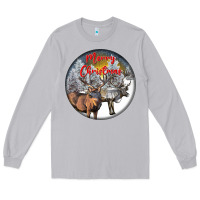 Moon Dust mule buck deer christmas Long Sleeve Tee - LillyAllenDesigns