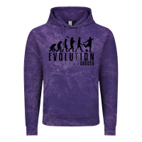 Cloud Purple soccer evolution Vintage Hoodie - linhVisuals