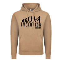 Vintage Coffee soccer evolution Vintage Hoodie - linhVisuals