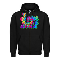 Black senior 2022 Zipper Hoodie - JahusDesignShop