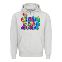 Dove Grey senior 2022 Zipper Hoodie - JahusDesignShop