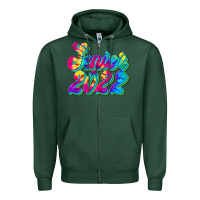 Sports Green senior 2022 Zipper Hoodie - JahusDesignShop