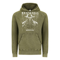 Vintage Olive Ice Nine Kills Vintage Hoodie - linhVisuals
