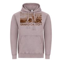 Vintage Zinc grand canyon Vintage Hoodie - linhVisuals