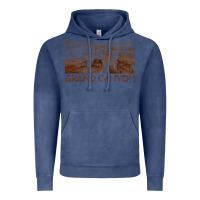 Vintage Denim grand canyon Vintage Hoodie - linhVisuals