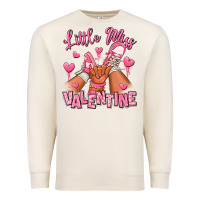Sandshell little miss valentine afro kid sneakers Premium Sweatshirt - RanaPortraitStore