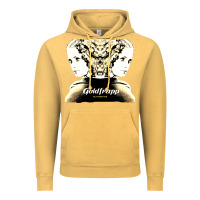 Vintage Mustard felt montain goldfrapp Vintage Hoodie - linhVisuals