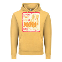 Vintage Mustard australian shepherd mom t  shirt living that dog mom life australian s Vintage Hoodie - linhVisuals