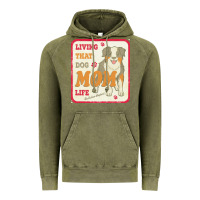 Vintage Olive australian shepherd mom t  shirt living that dog mom life australian s Vintage Hoodie - linhVisuals