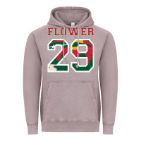 Vintage Zinc flower 29 wild goalie fleury minnesota pro ice hockey design Vintage Hoodie - linhVisuals
