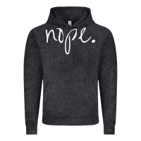 Vintage Black funny nope Vintage Hoodie - linhVisuals