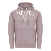 Vintage Zinc funny nope Vintage Hoodie - linhVisuals