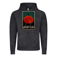Vintage Black hiking and miles to go before i sleep Vintage Hoodie - linhVisuals