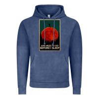 Vintage Denim hiking and miles to go before i sleep Vintage Hoodie - linhVisuals