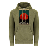 Vintage Olive hiking and miles to go before i sleep Vintage Hoodie - linhVisuals