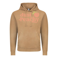 Vintage Camel just peachy retro 70s georgia peaches summer fruit Vintage Hoodie - linhVisuals