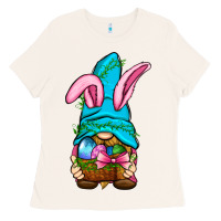 Bone Easter Wicker Basket Gnome Ladies Tee - BundleAndBundleShop