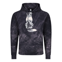 Cloud Black australian shepherd Vintage Hoodie - linhVisuals