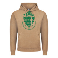 Vintage Coffee troop beverly hills single color Vintage Hoodie - linhVisuals