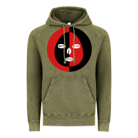 Vintage Olive eleggua 2 colors face Vintage Hoodie - linhVisuals