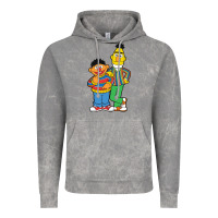 Cloud Rock bert and ernie Vintage Hoodie - linhVisuals