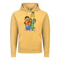 Vintage Mustard bert and ernie Vintage Hoodie - linhVisuals