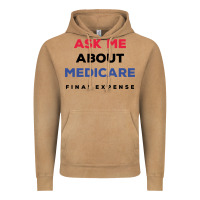 Vintage Camel ask me about medicare final expense Vintage Hoodie - linhVisuals