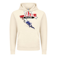 Vintage Artic mens tata croatian father croatia bester papa father's day Vintage Hoodie - linhVisuals