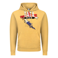 Vintage Mustard mens tata croatian father croatia bester papa father's day Vintage Hoodie - linhVisuals
